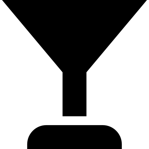 cóctel Basic Straight Filled icono