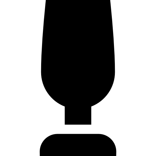 vaso Basic Straight Filled icono