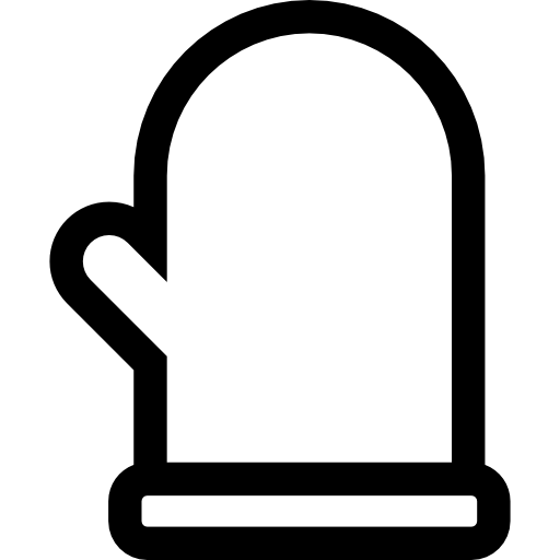 mitón Basic Straight Lineal icono