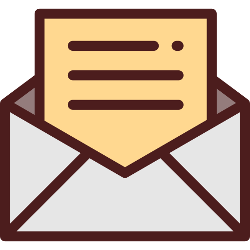 mail Detailed Rounded Lineal color icon