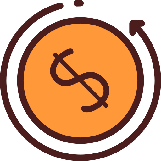 お金 Detailed Rounded Lineal color icon