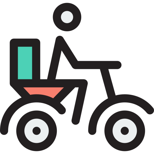Delivery Detailed Rounded Lineal color icon