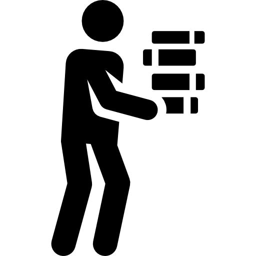 student Pictograms Fill icoon