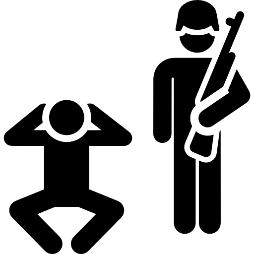 więzień Pictograms Fill ikona