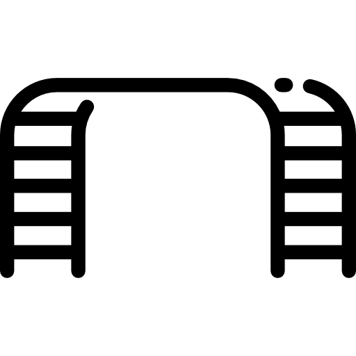 Лестница Detailed Rounded Lineal иконка