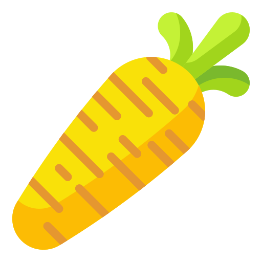 zanahoria Wanicon Flat icono