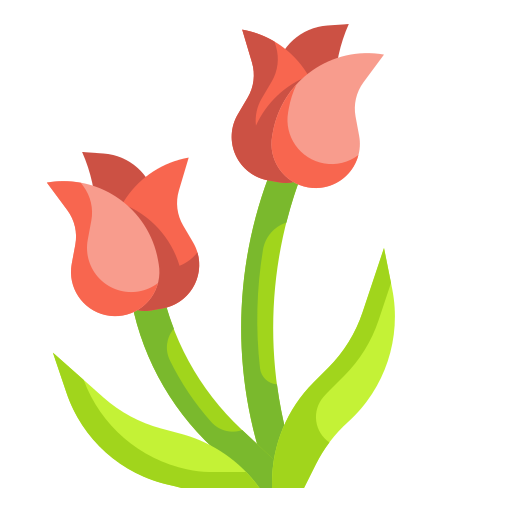 tulipe Wanicon Flat Icône