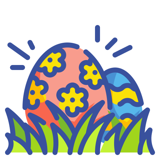 пасхальное яйцо Wanicon Lineal Color иконка