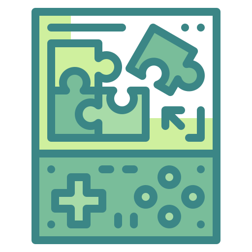 Puzzle game Wanicon Two Tone icon