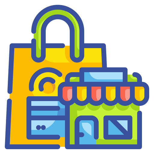 Shopping Wanicon Lineal Color icon