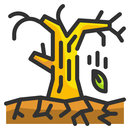 Drought Wanicon Lineal Color icon
