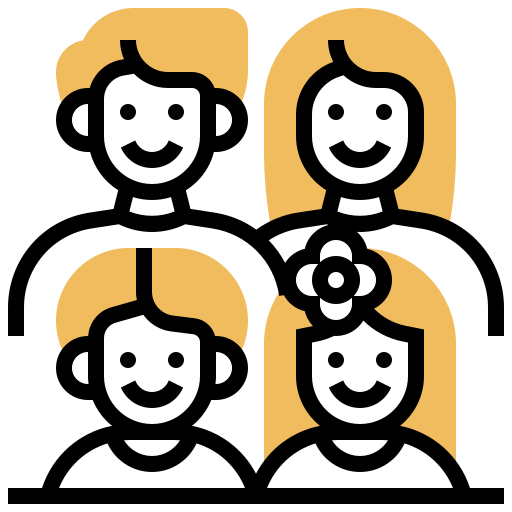 rodzina Meticulous Yellow shadow ikona