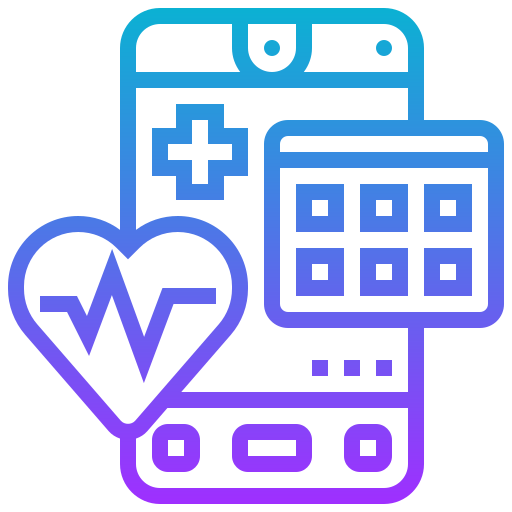 bilan de santé Meticulous Gradient Icône