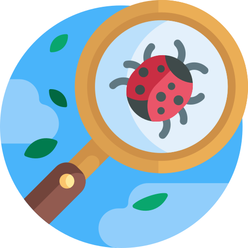 Bug Detailed Flat Circular Flat icon