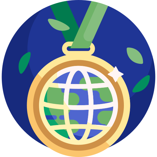 médaille Detailed Flat Circular Flat Icône