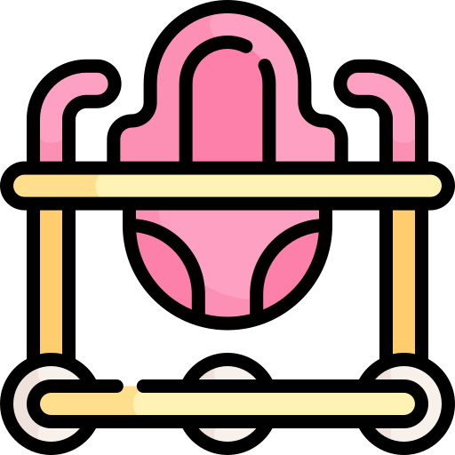 piechur Kawaii Lineal color ikona
