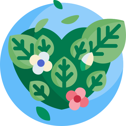 zielony Detailed Flat Circular Flat ikona