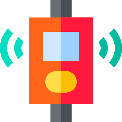 betaalterminal Basic Straight Flat icoon