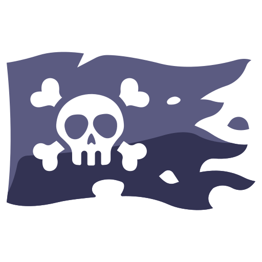 piratenflagge MaxIcons Flat icon