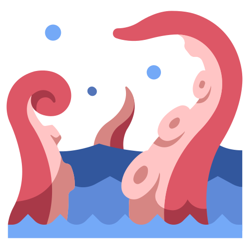 kraken MaxIcons Flat ikona