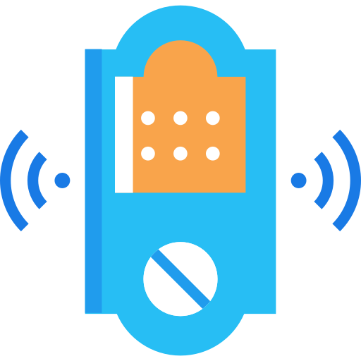 Smart lock SBTS2018 Flat icon