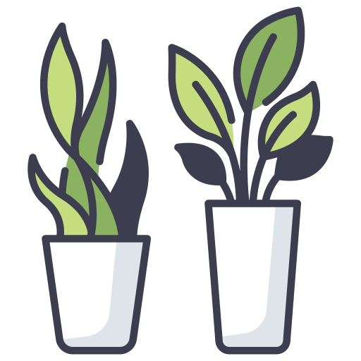 Растения MaxIcons Lineal color иконка