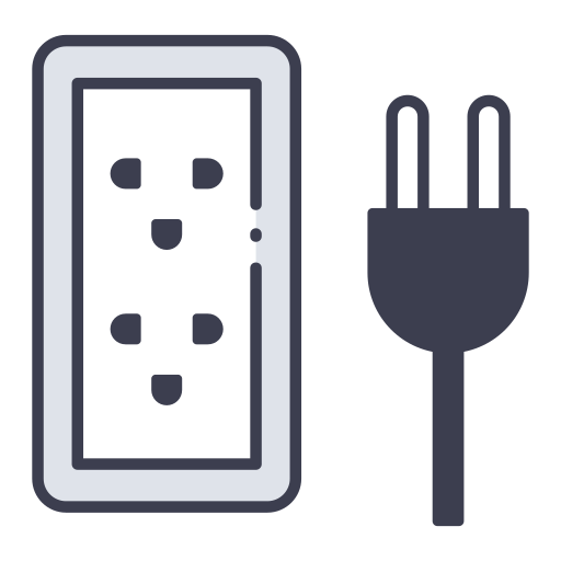 Plug MaxIcons Lineal color icon
