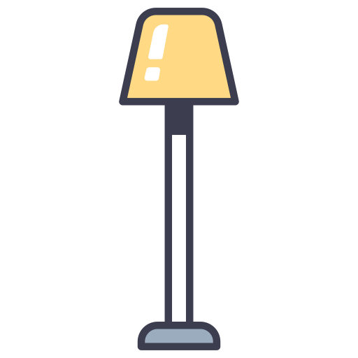 lámpara MaxIcons Lineal color icono