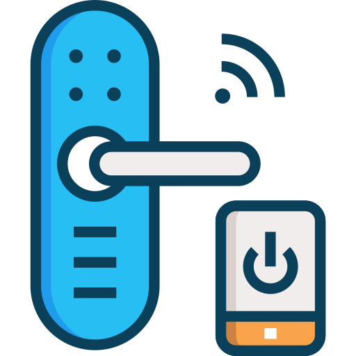 smart lock SBTS2018 Lineal Color icon