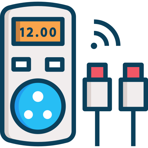 contador de potencia SBTS2018 Lineal Color icono