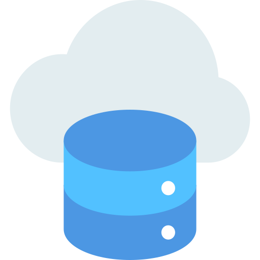 server cloud SBTS2018 Flat icona