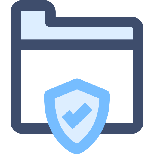 安全なフォルダー SBTS2018 Blue icon
