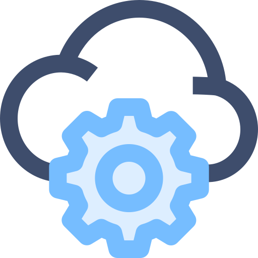 configuraciones en la nube SBTS2018 Blue icono