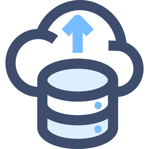 cloud-server SBTS2018 Blue icon
