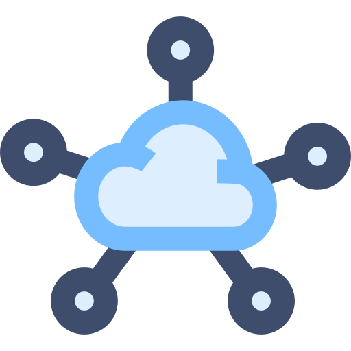 computación en la nube SBTS2018 Blue icono