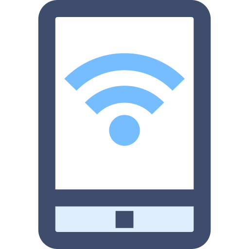 het mobiele netwerk SBTS2018 Blue icoon