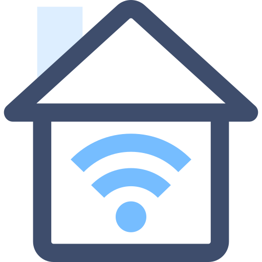 réseau domestique SBTS2018 Blue Icône