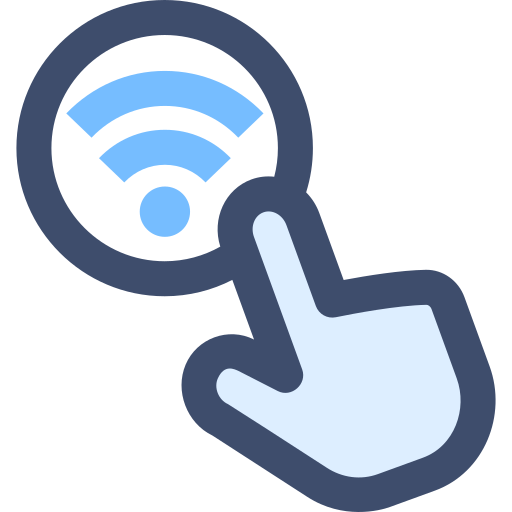 무선 전화 SBTS2018 Blue icon