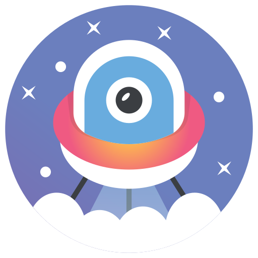 ufo Generic Flat Gradient icon