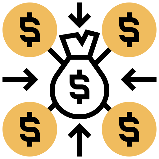 valuta Meticulous Yellow shadow icona