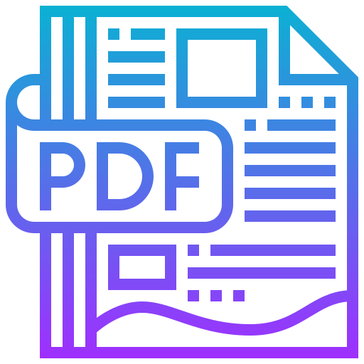 File type Meticulous Gradient icon