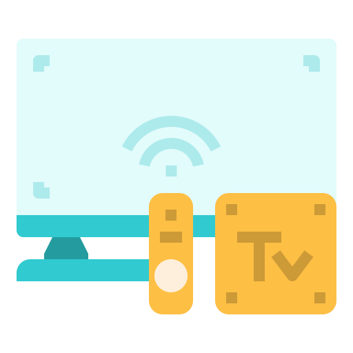 caja de tv Linector Flat icono