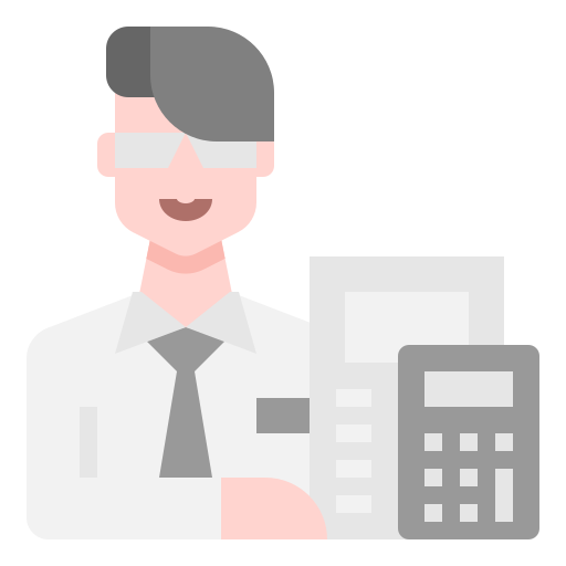 Accountant Linector Flat icon
