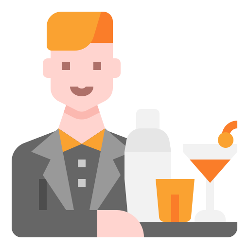barman Linector Flat ikona