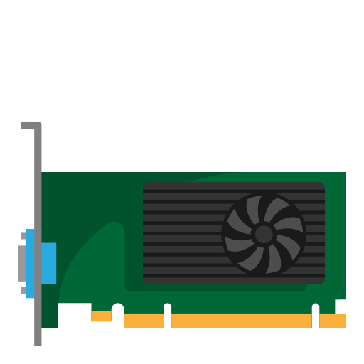 Graphic card Generic Flat icon