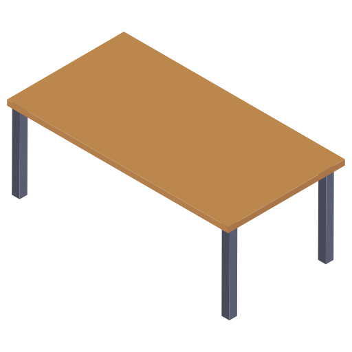 mesa del comedor Generic Isometric icono