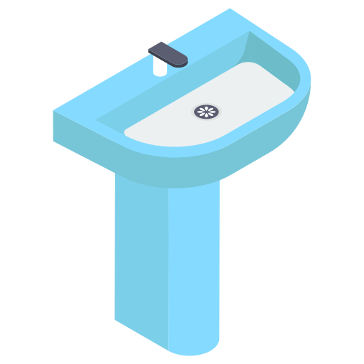 lavabo Generic Isometric icono