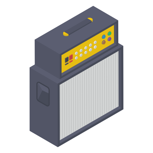 Amplifier Generic Isometric icon