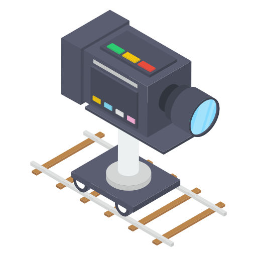 film camera Generic Isometric icoon
