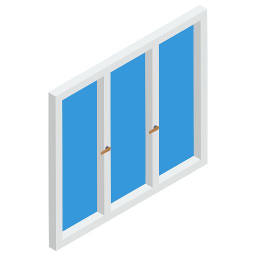 ガラスの壁 Generic Isometric icon
